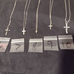 Silver Chains Lot Bundle 
