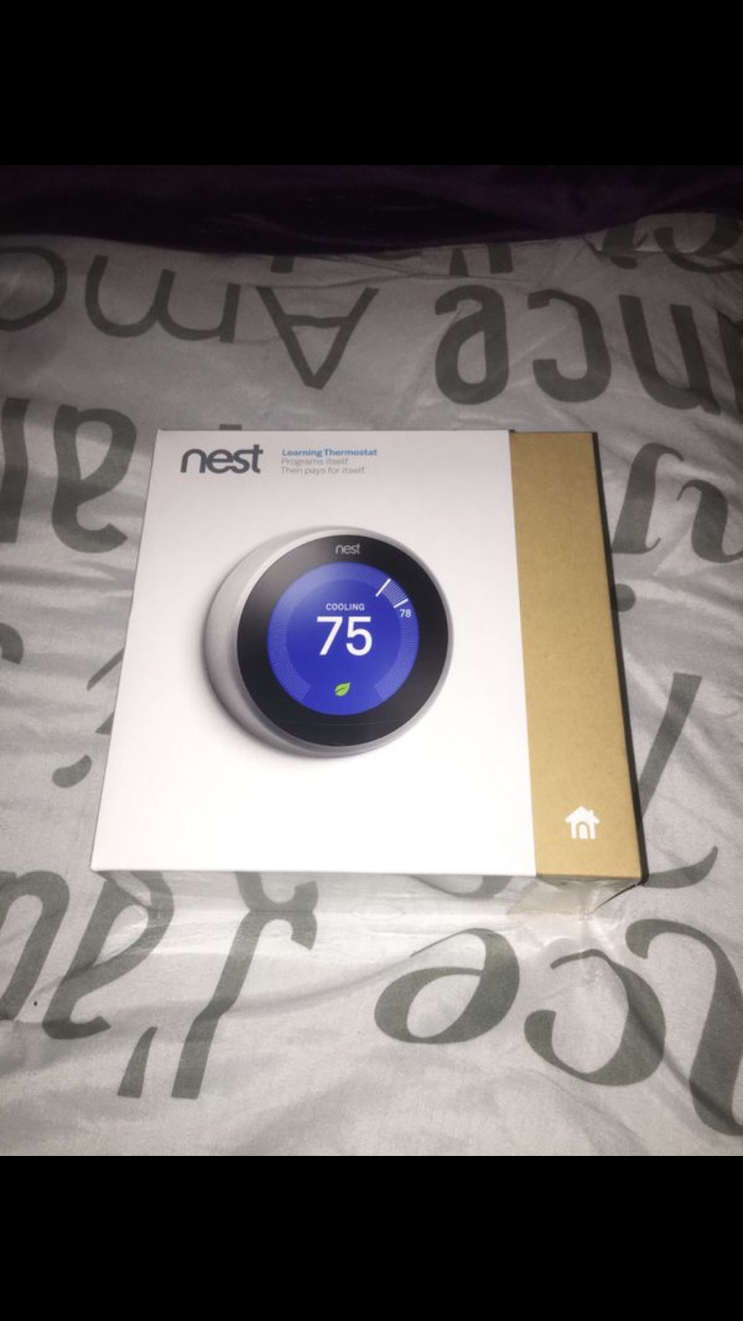 Brand new nest thermostat!