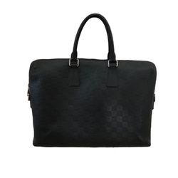 Louis Vuitton Porte Documents Jour Bag Damier Graphite Black