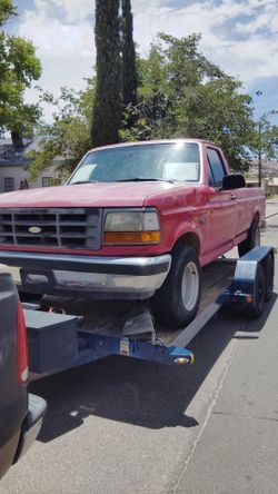Ford f150 red truck