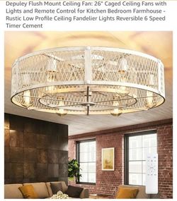 Ceiling fan with lights