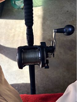 California rod CSX700H 20-50lb paired with a pen warfare