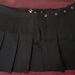 Fashion Nova-Strung Out Pleated Micro Mini Skirt 