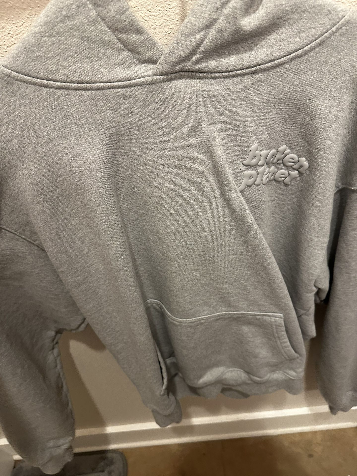 Broken Planet Grey Hoodie