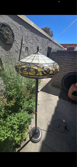 Antique vintage Tiffany floor lamp