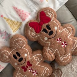 Mickey And Minnie Pillows