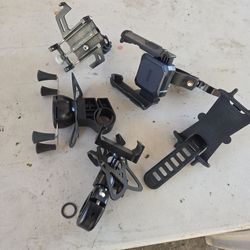 Cell phone holders for bicycle