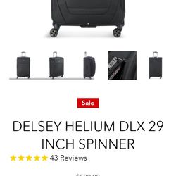 Delay Suit Case, New $65