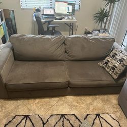 Large Grey Couch (Must pickup)