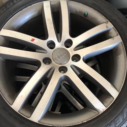 20” Audi Wheels and Tires Full Set 