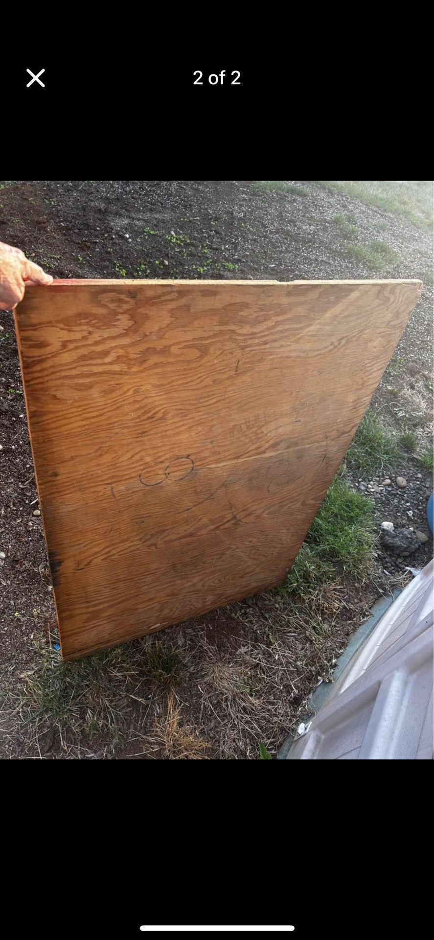 29x41 3/4 Sheet Plywood