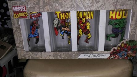 10 oz marvel cups
