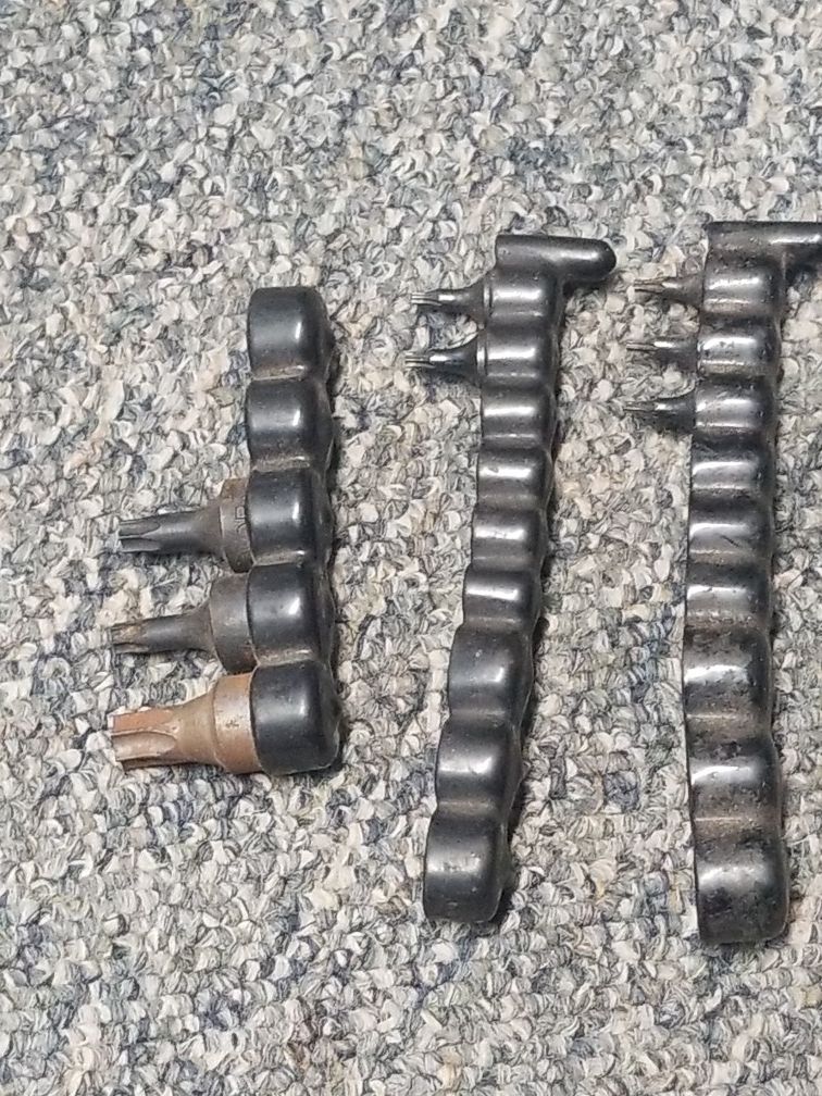 3 partial lisle torx sets