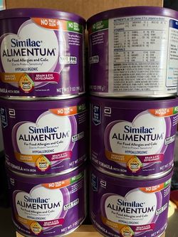 Similac Alimentum Hypoallergenic Infant Formula 7oz (6 Cans)
