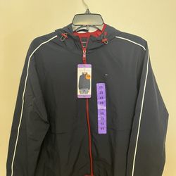 Women Tommy Hilfiger Blue Jacket Size XS
