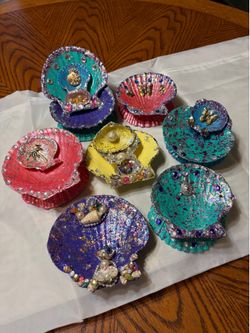 New Mermaid Trinket Dish Figurines