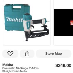 Straight Finish Nailer