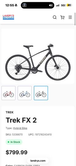 Trex  FX2 aluminum bike
