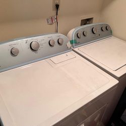Used washer and dryer available for sale