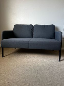 IKEA GLOSTAD Loveseat - Knisa Dark Gray
