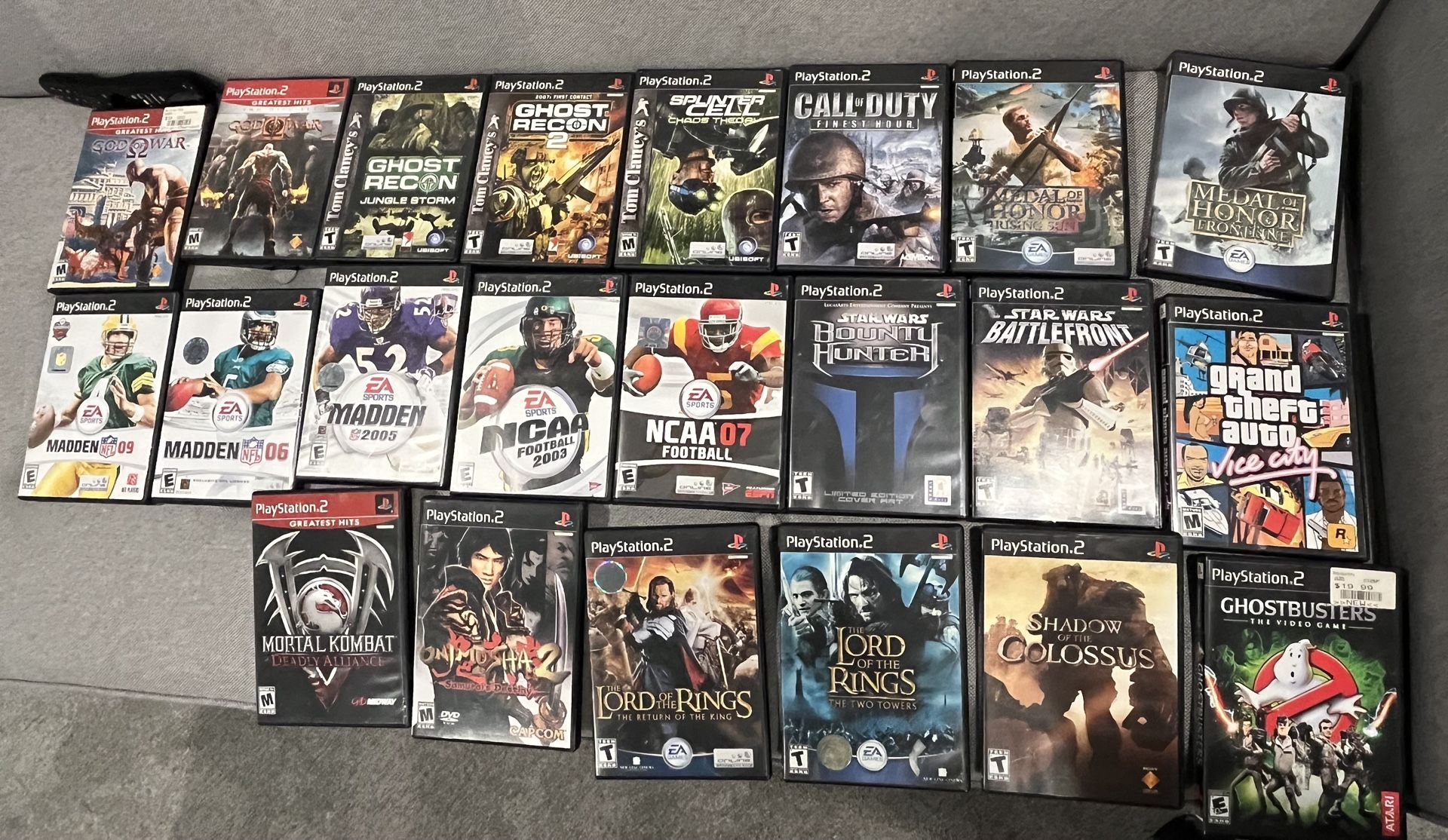 PS 2 Games