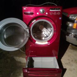 LG Washer With Drawer