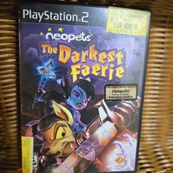 Neopets: The Darkest Faerie -Playstation 2 No Manual 
