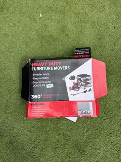 Heavy Duty Furniture Mover Set — 2,000 LB Capacity