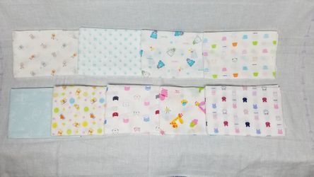 Swaddle/burp cloth/summer blanket/towel/cloth diaper