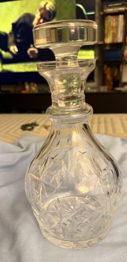 Waterford cut crystal decanter