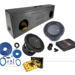 NEW FULL BASS PACKAGE INSTALLED FOR SINGLE CAB TRUCKS MEMPHIS MOJO 8” 3600 Watts