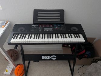 RockJam Electronic Keyboard with Stand and Music Rest