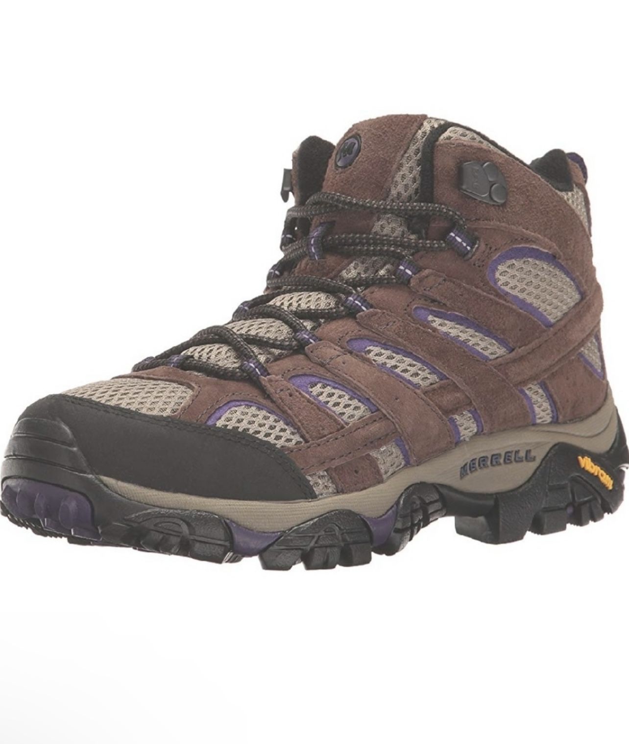 Merrell Women's MOAB 2 VENTILATOR Mid Hiking Bracken Purple Boots Size 11