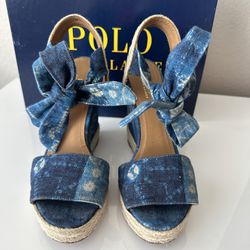 Polo Ralph Lauren Wedges Size 6 1/2