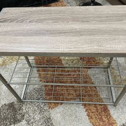 3 Tier Shoe shelf rack 25”W X 20”H