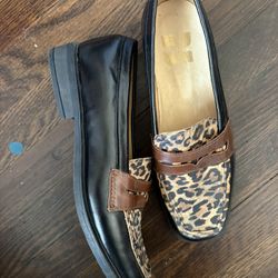 NEW Leather 7.5 Loafers From Argentina