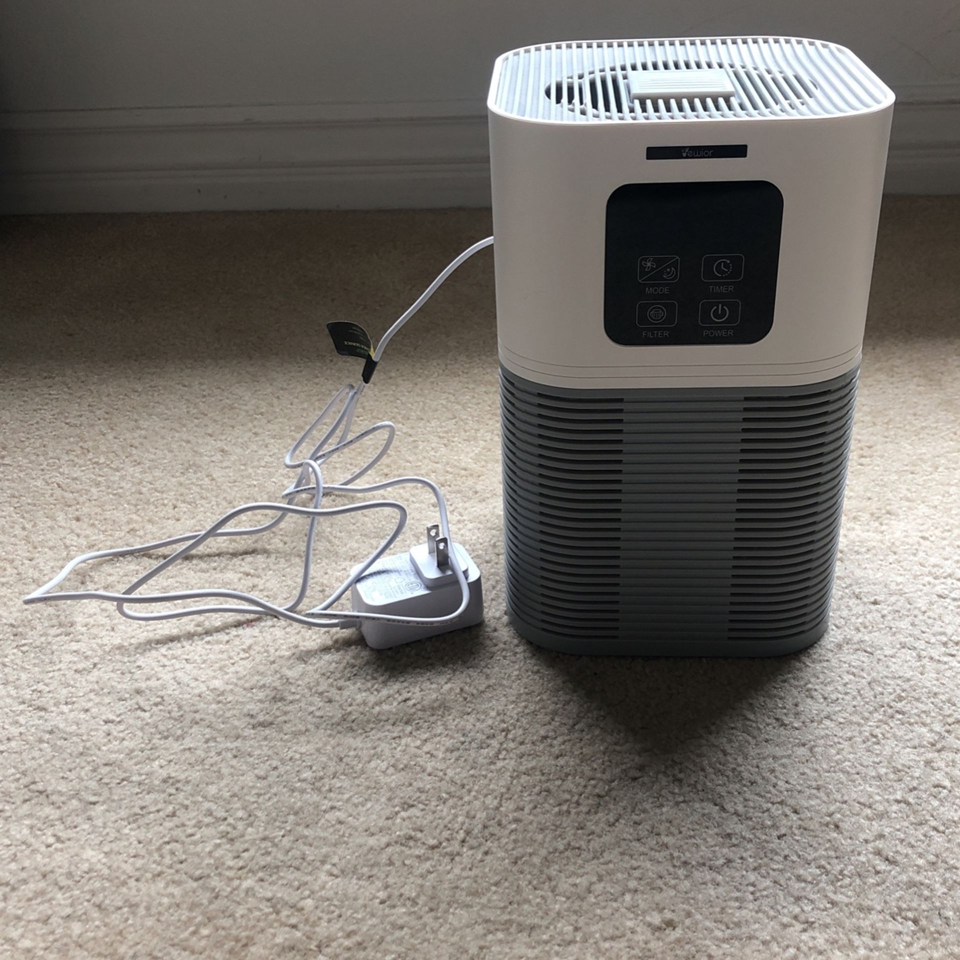 VEWIOR Air Purifiers for Home, HEPA Air Purifiers for Large Room up to 600 sq.ft, H13 True HEPA Air Filter with Fragrance Sponge 6 Timers Quiet Air Cl