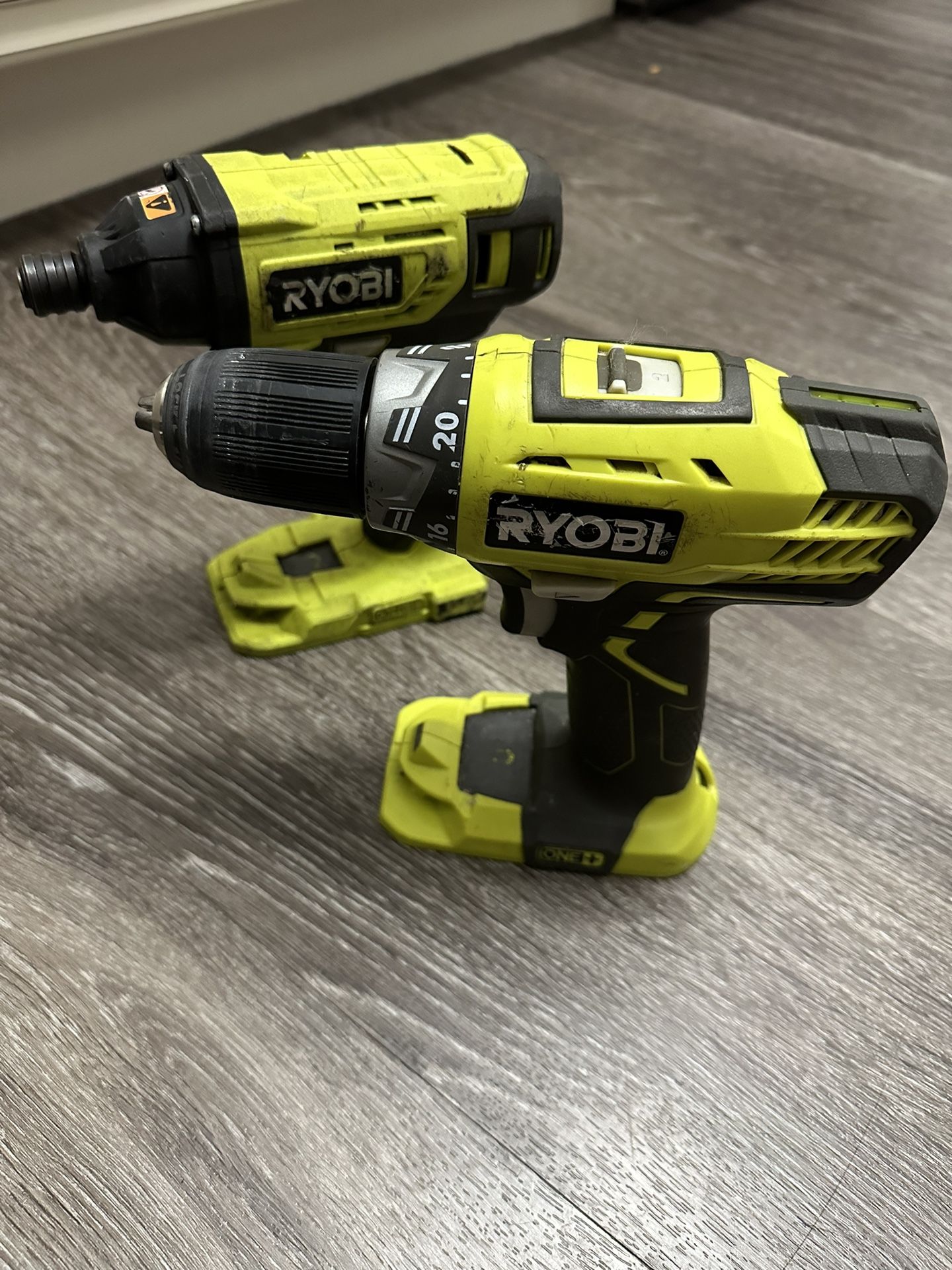 Ryobi 18v Impact Driver and Drill