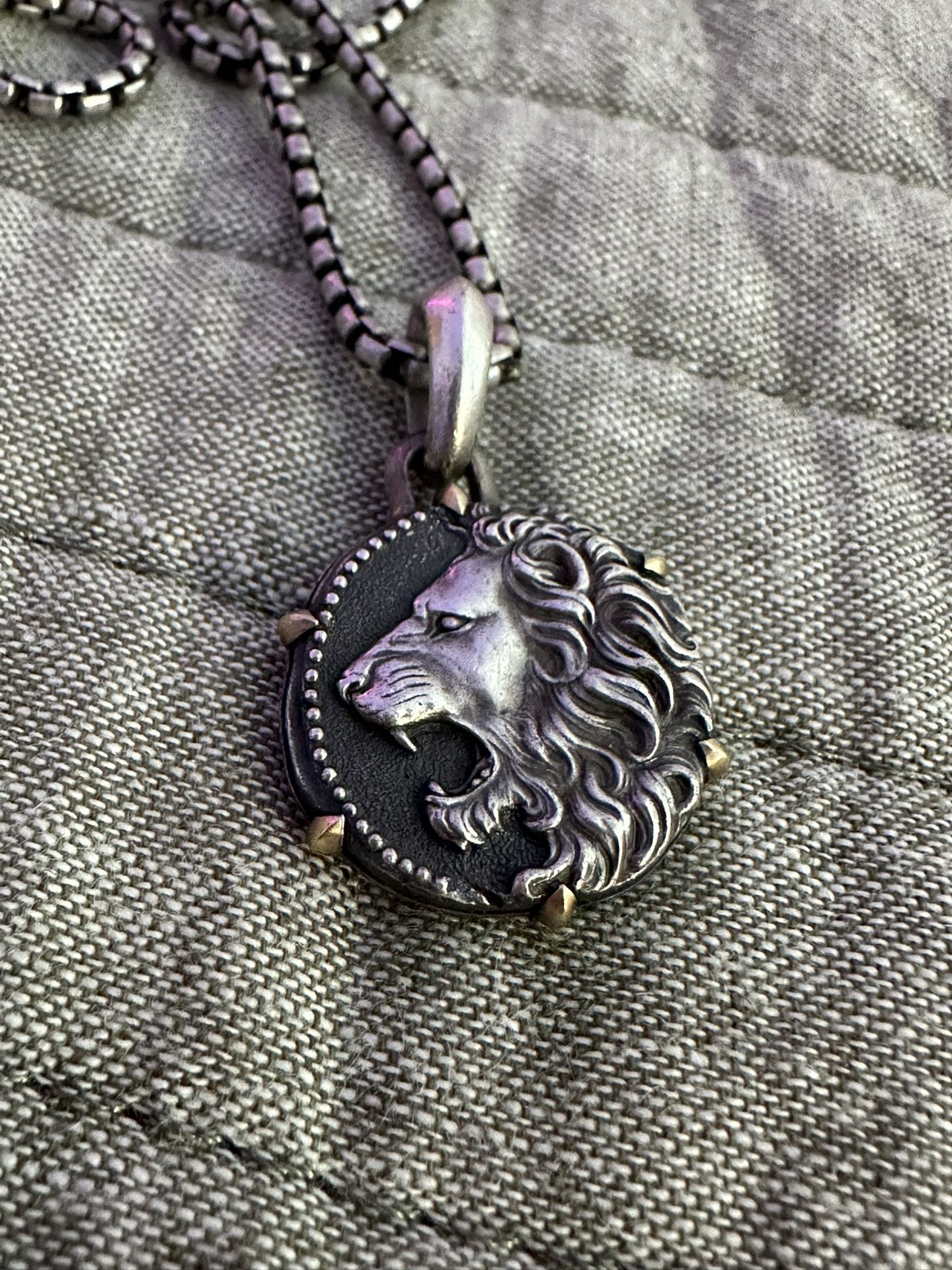 lion pendant necklace