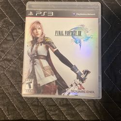 Final Fantasy 13 Xiii PS3 Video Game 