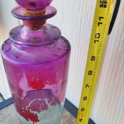 Vintage Bottle With Cork Lid