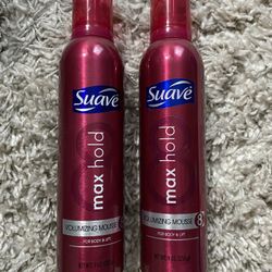 Suave Mousse (both)