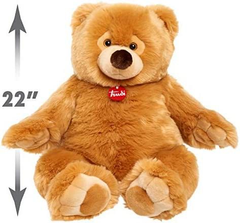 New Teddy Bear Designed Trudi Ettore Giant Teddy Bear Big 22" Plush Brown Bear