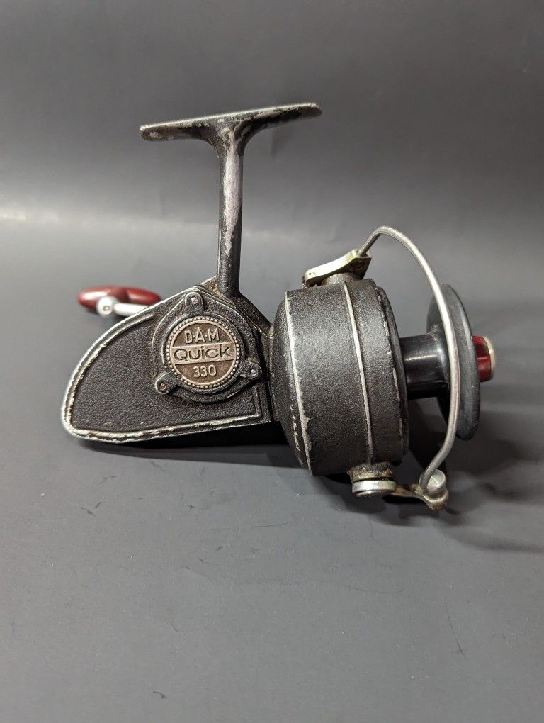 Vintage D.A.M. Quick 330 Spinning Reel -  Made in West Germany