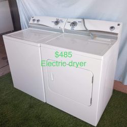 Beautiful Kenmore Washer And Kenmore Electric Dryer.