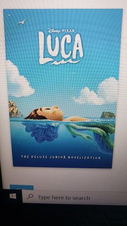 Disney/ Pixar Luca : The Deluxe Junior Novelizatiin