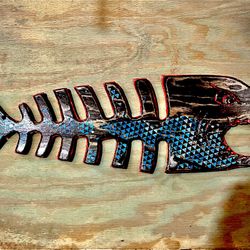 Upcycled Used Skateboards Wall Art 