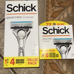 Schick Razor With Refill    22 set
