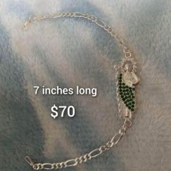 925 Sterling Silver Bracelets/Brasaletes De Plata 925