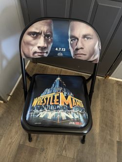 Wwe Wwf Wrestlemania Event Chair 2013